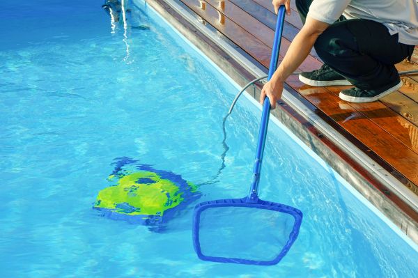 Swimming Pool Debris Removal