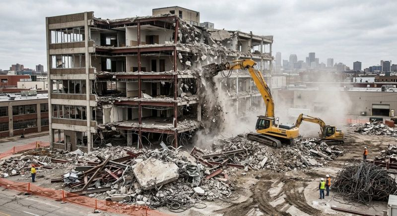 Industrial Demolition in Katy, TX